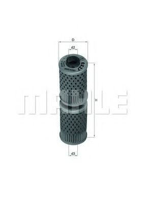 Filtro de óleo Mahle Original OX37D preço, a partir de 20,71 USD